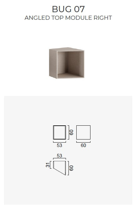 Надстройка за модулен гардероб «Beta»