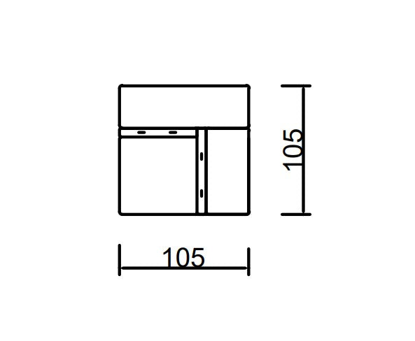 Модулен разтегателен диван «Gizem» + електрически механизъм, USB зарядна станция