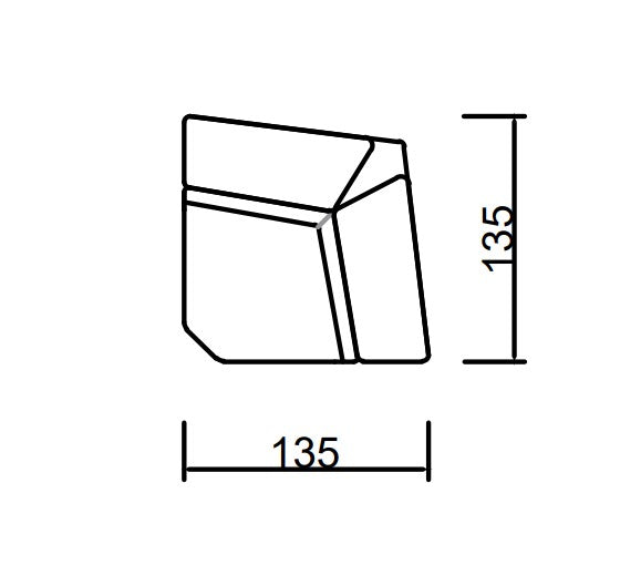 Модулен разтегателен диван «Gizem» + електрически механизъм, USB зарядна станция