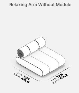 12 модула за модулен разтегателен диван «Orion»