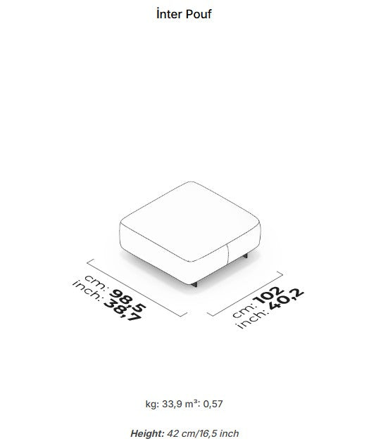 10 модула за модулен разтегателен диван «Da Vinci»