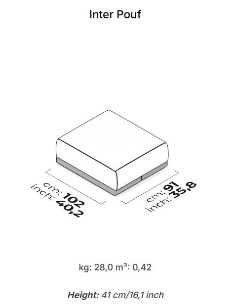 14 модула за модулен разтегателен диван «Le Mans Comfort»