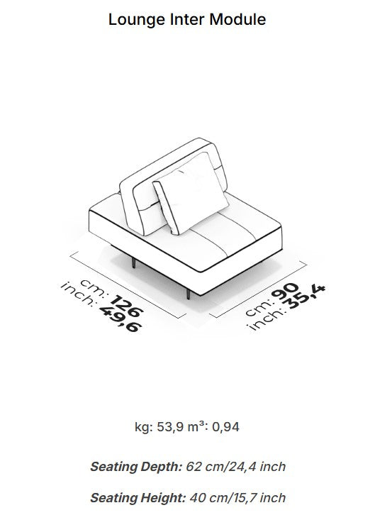 8 модула за модулен разтегателен диван «Morocco»