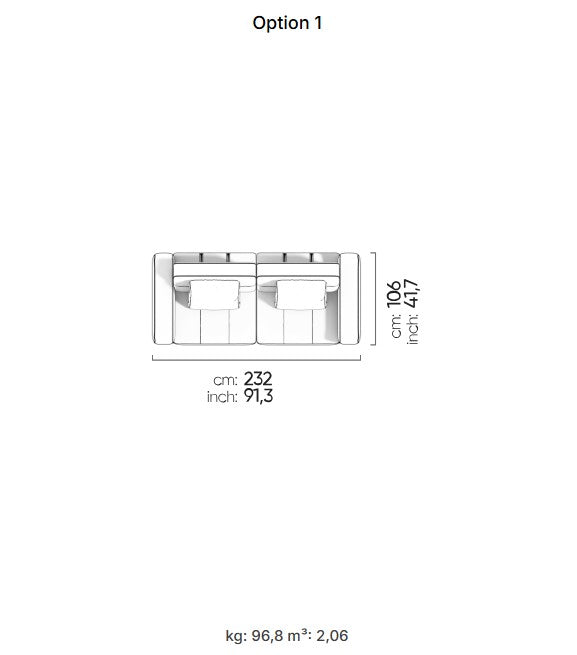 27 готови конфигурации на модулен разтегателен диван «Morocco»