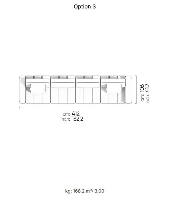 27 готови конфигурации на модулен разтегателен диван «Morocco»