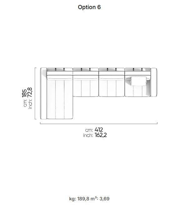 27 готови конфигурации на модулен разтегателен диван «Morocco»