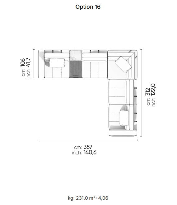 27 готови конфигурации на модулен разтегателен диван «Morocco»