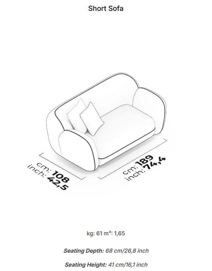 10 модула за модулен диван «Icona» + конзолна масичка, лежанка