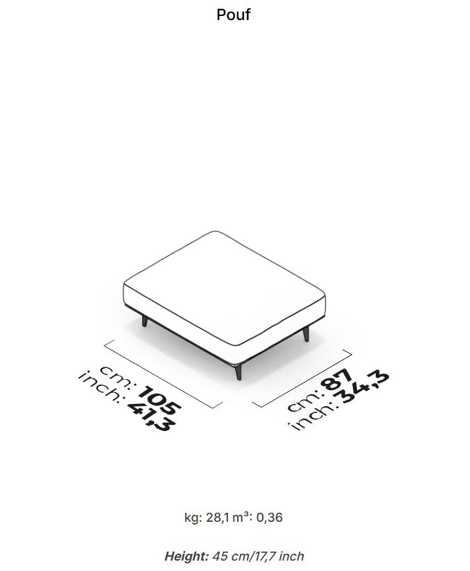 8 модула за модулен диван «Loft»