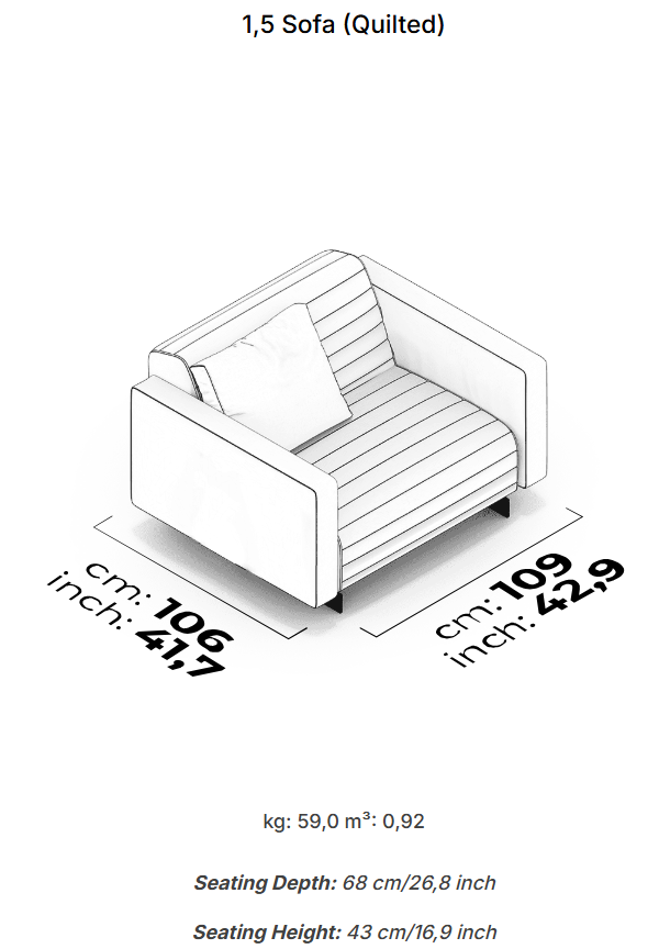 20 модула за модулен диван «Heritage»