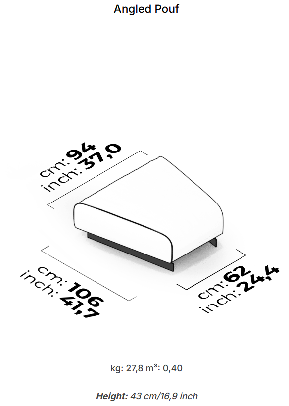 20 модула за модулен диван «Heritage»