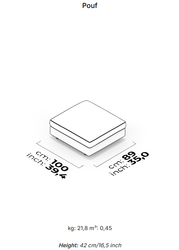 5 модула за модулен диван «Aspendos»