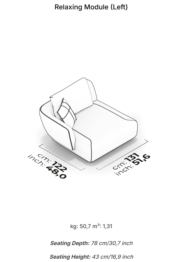 10 модула за модулен диван «Lugano»