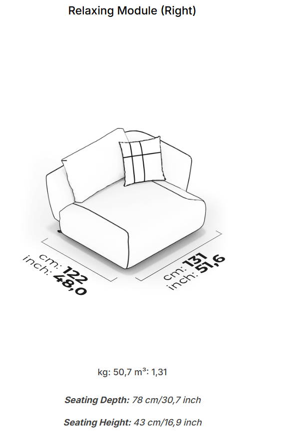 10 модула за модулен диван «Lugano»