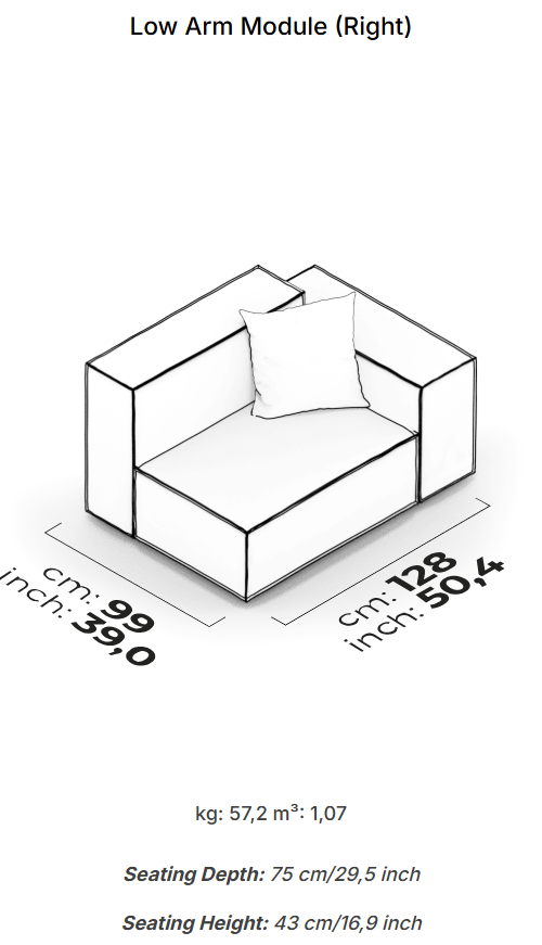 26 модула за модулен диван «Plus Poufy»