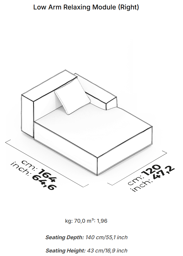 26 модула за модулен диван «Plus Poufy»