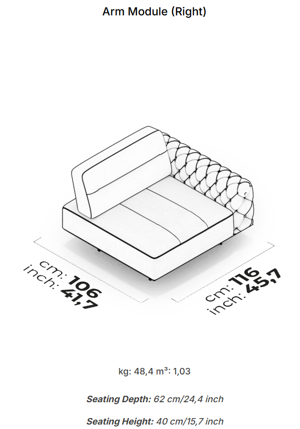 11 модула за модулен разтегателен диван «Gallardo»