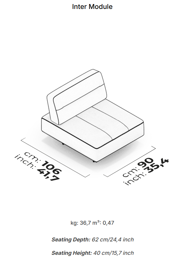 11 модула за модулен разтегателен диван «Gallardo»