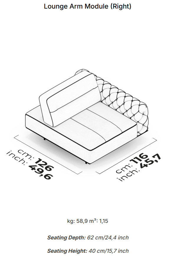 11 модула за модулен разтегателен диван «Gallardo»