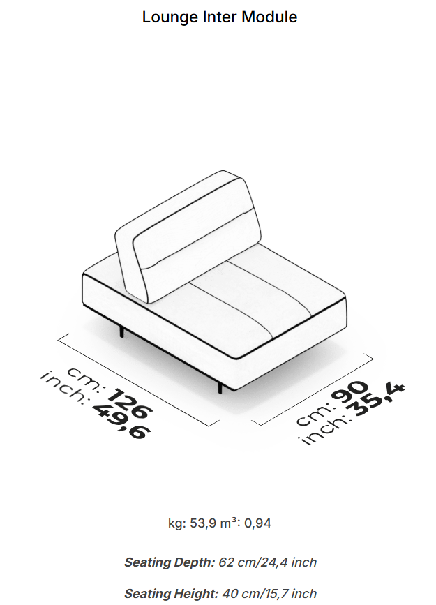 11 модула за модулен разтегателен диван «Gallardo»