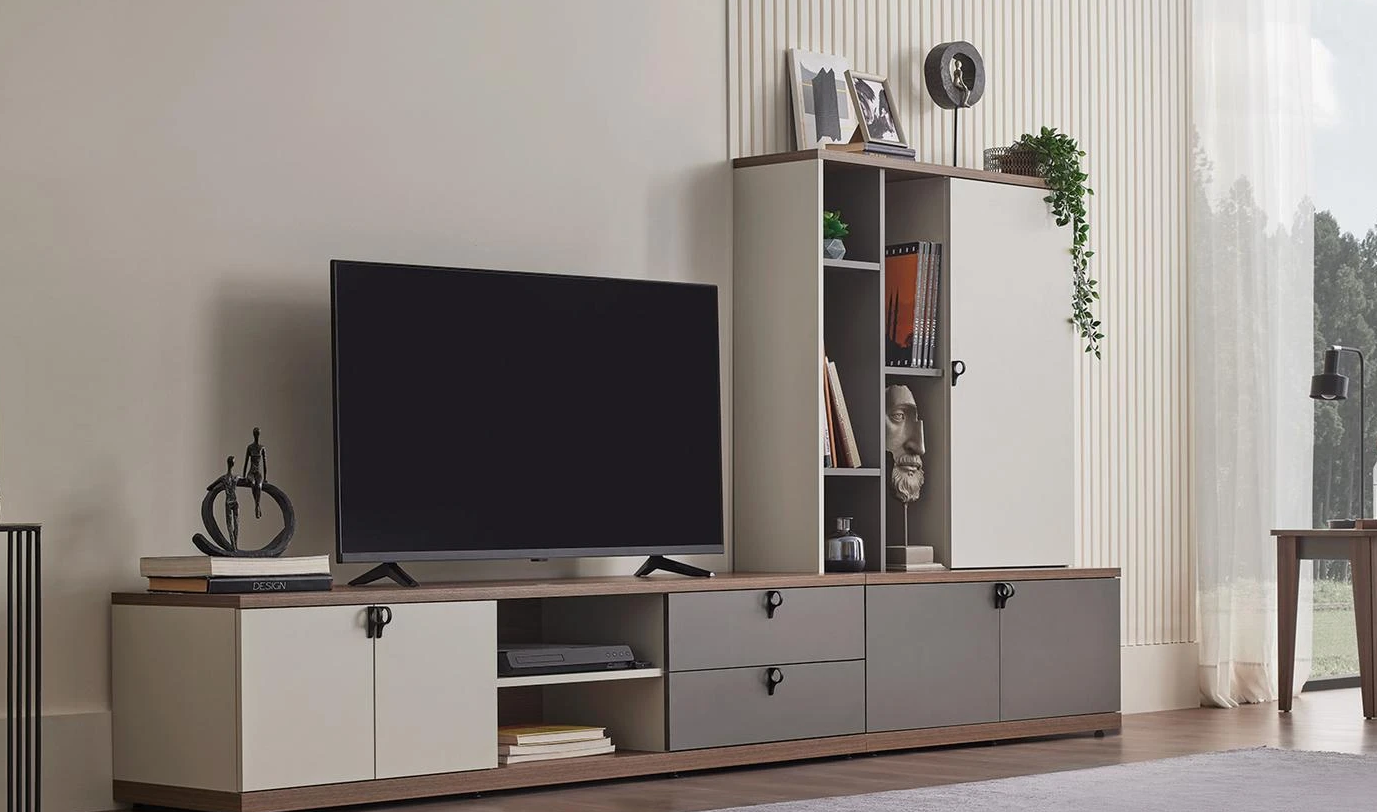 ТВ библиотека «Cordell» с размер 100х150х46см