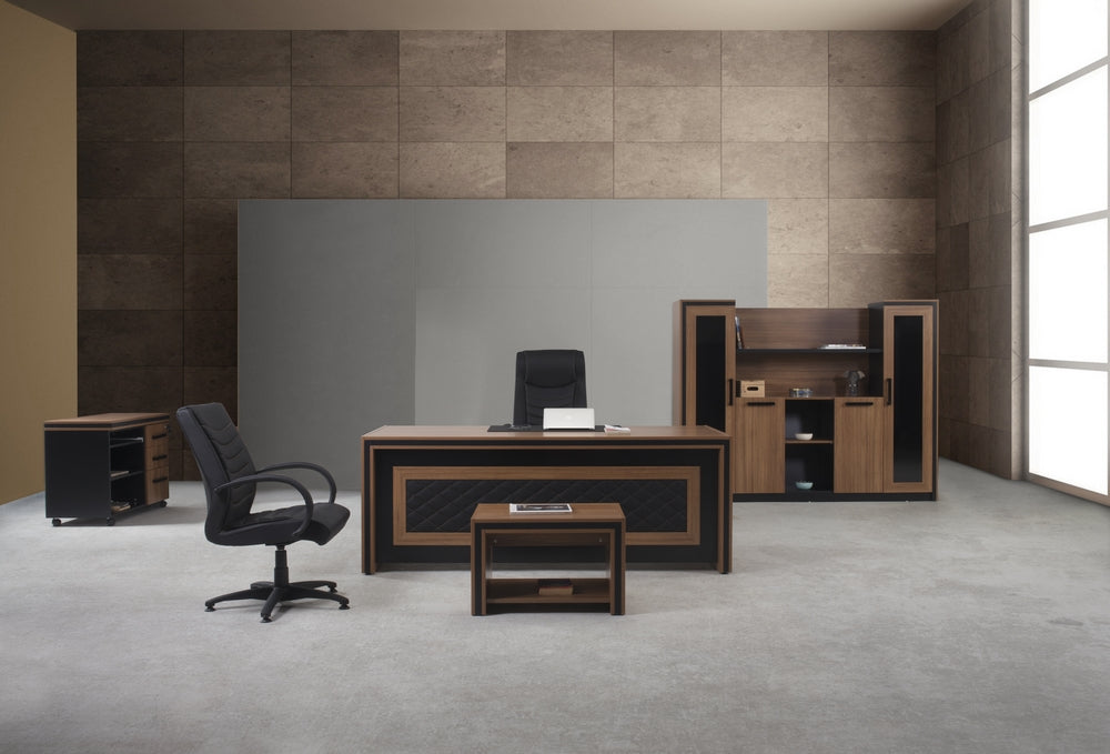 Офис бюро «Tuzur» два цвята, размер 200х75х90см