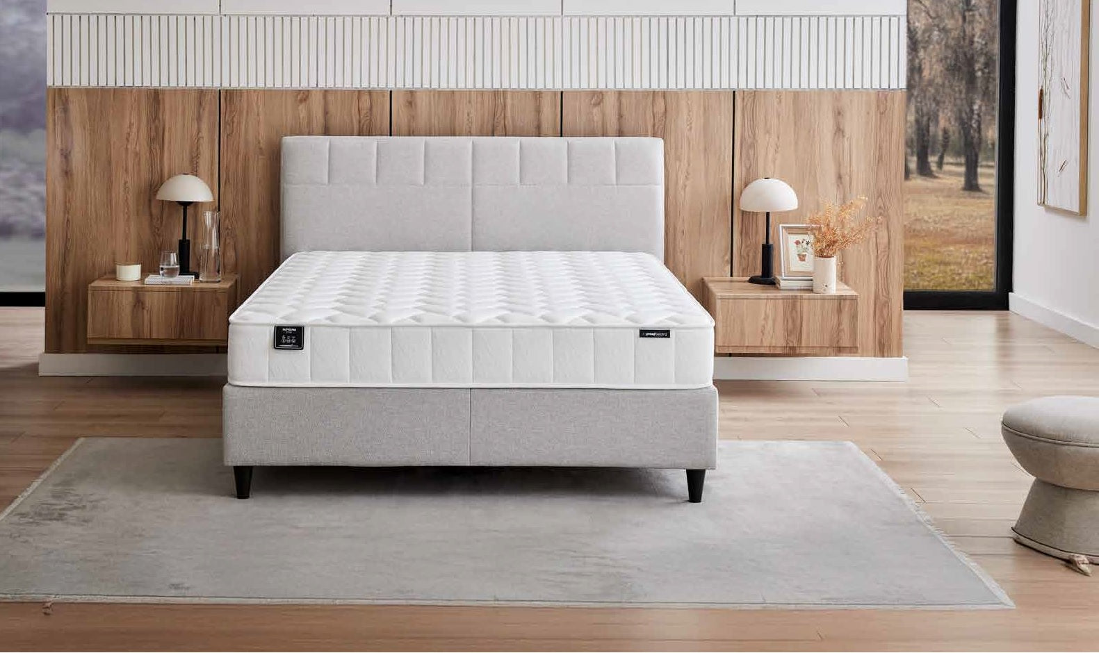 Матрак «Supreme Star» с бамбукови влакна, DHT пружинна система, 23 см