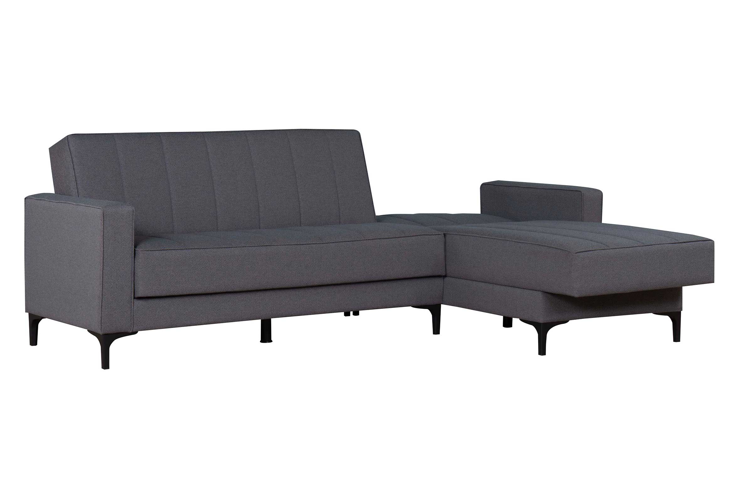 Ъглов разтегателен диван «Vela» + две декоративни възглавници, ширина 259см