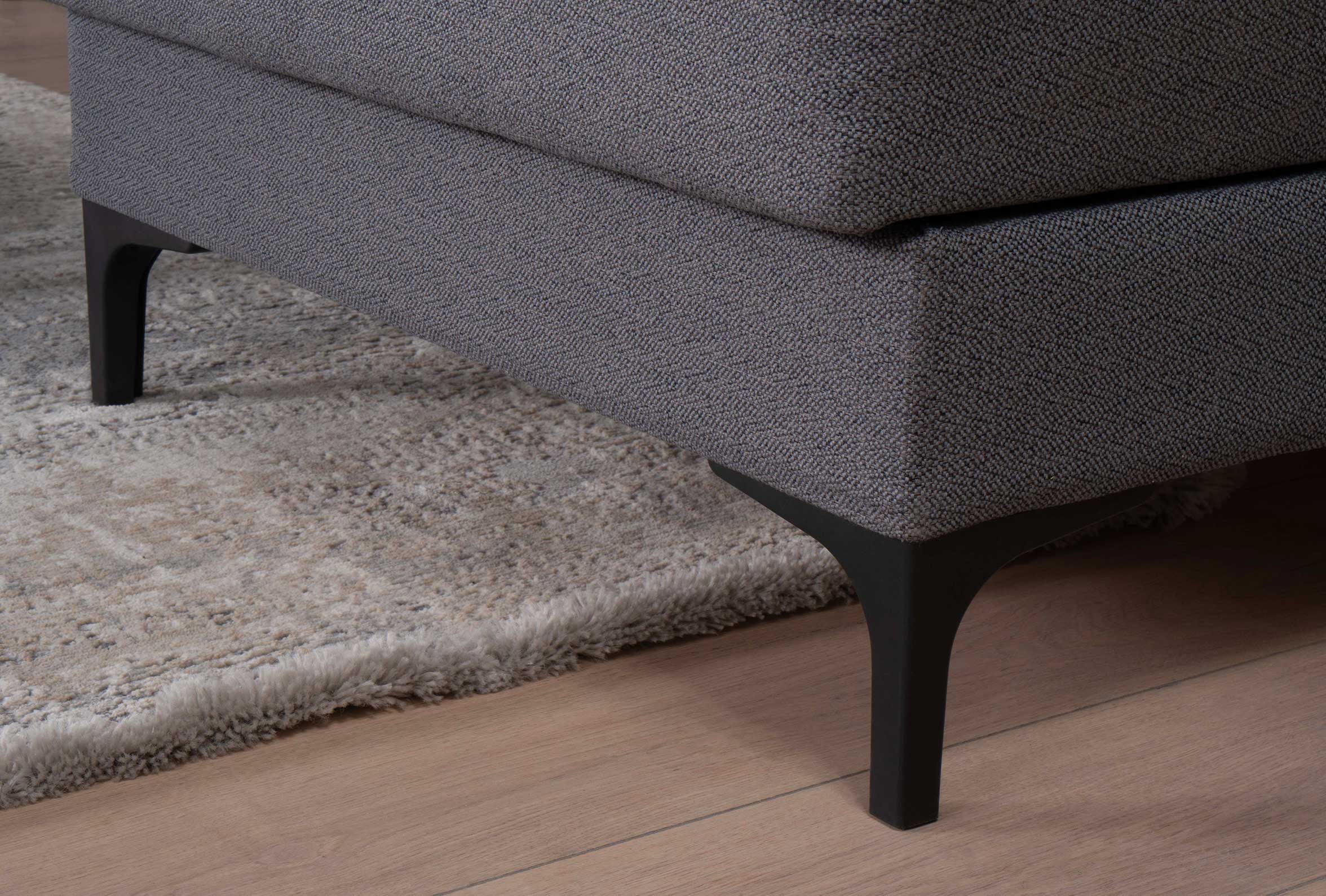 Ъглов разтегателен диван «Vela» + две декоративни възглавници, ширина 259см