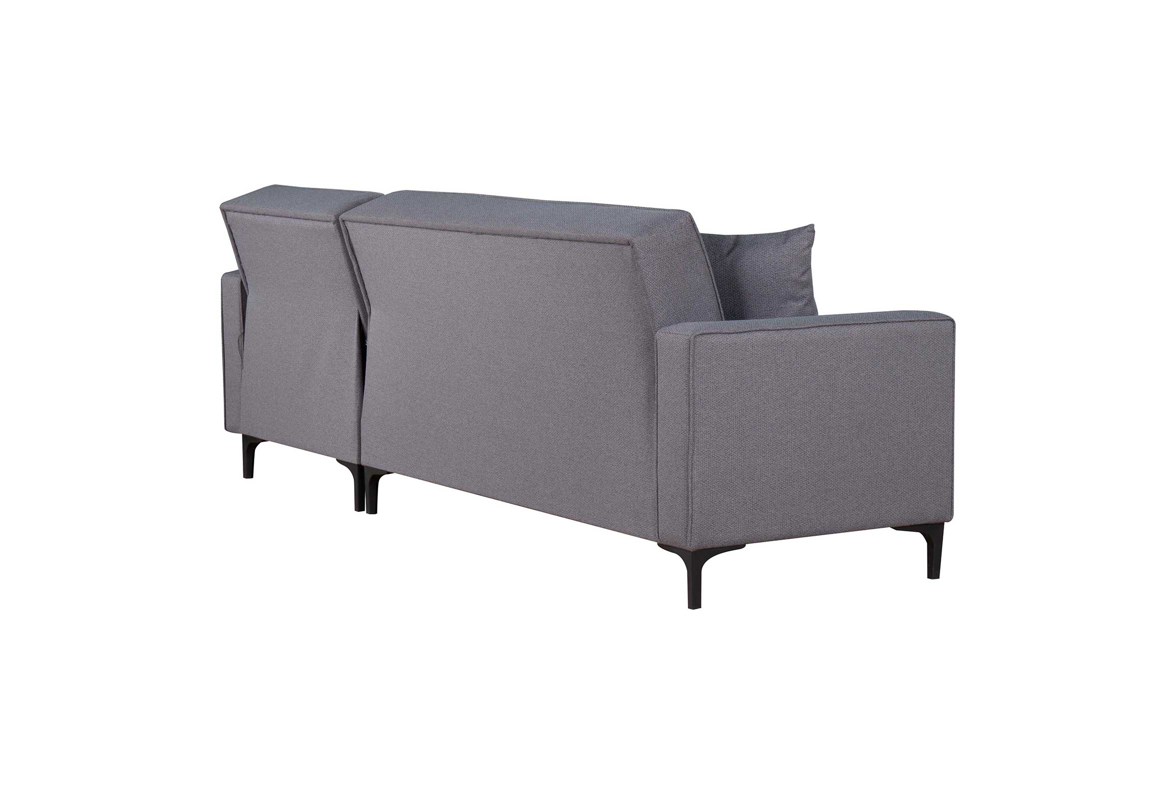 Ъглов разтегателен диван «Vela» + две декоративни възглавници, ширина 259см