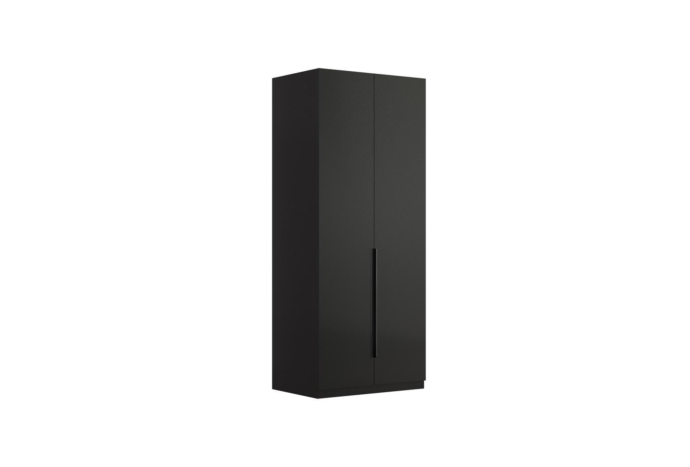 Двукрилен гардероб Legato Black