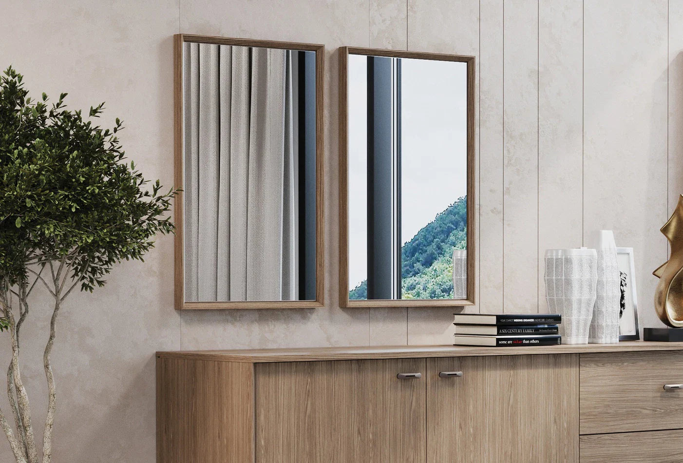 Огледало «Paloma» с размер 50х79х4см