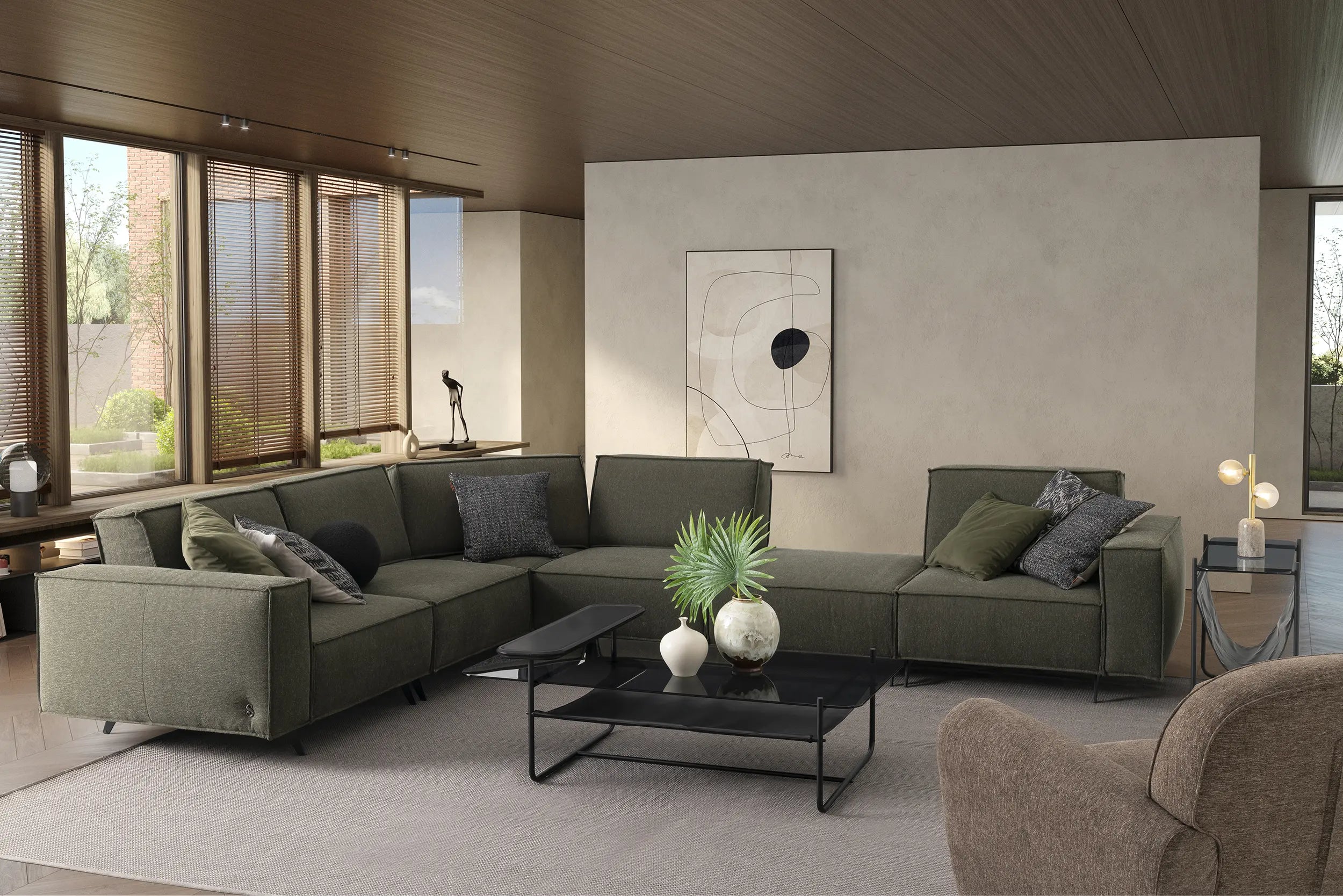 18 модула за модулен разтегателен диван «Air Cavalli Relax»