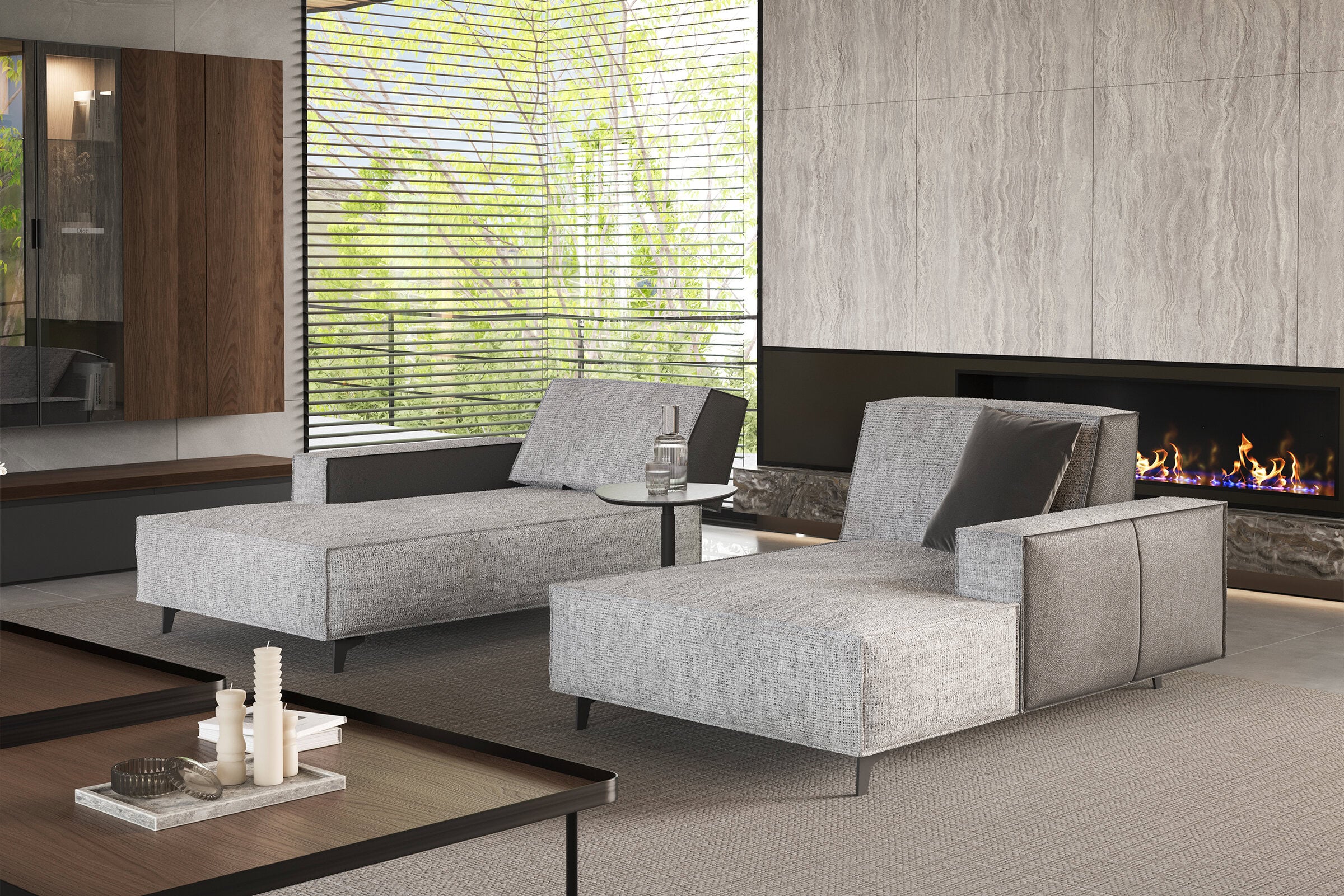 18 модула за модулен разтегателен диван «Air Cavalli Relax»