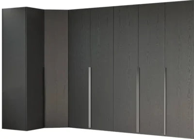 19 конфигурирани модула за гардероб «Alfa» - с осветление, чекмеджета, лостове за закачалки и рафтове