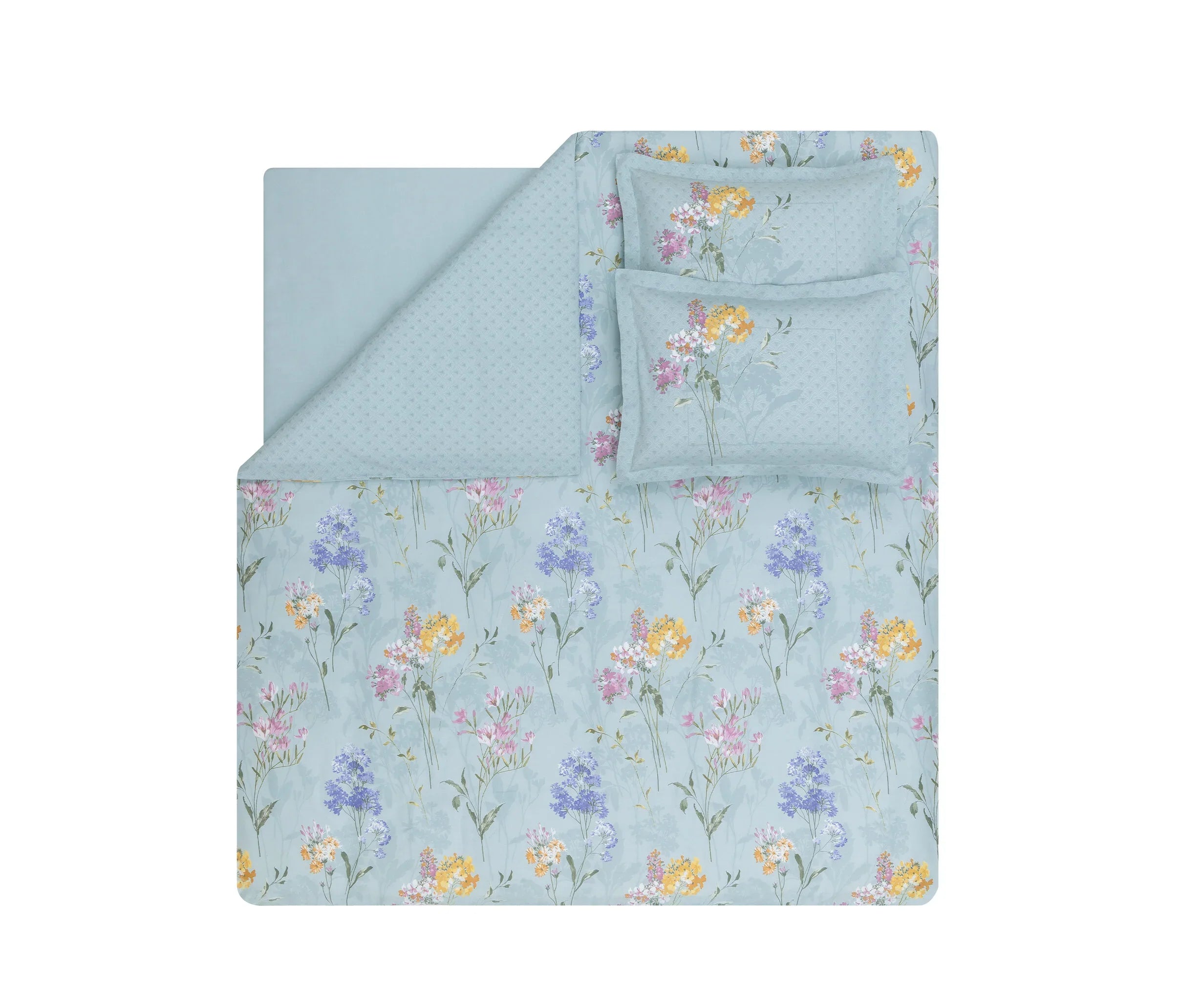 Двоен спален комплект «Alyssa Mint» - King Size, 4 части, памук, тенсел