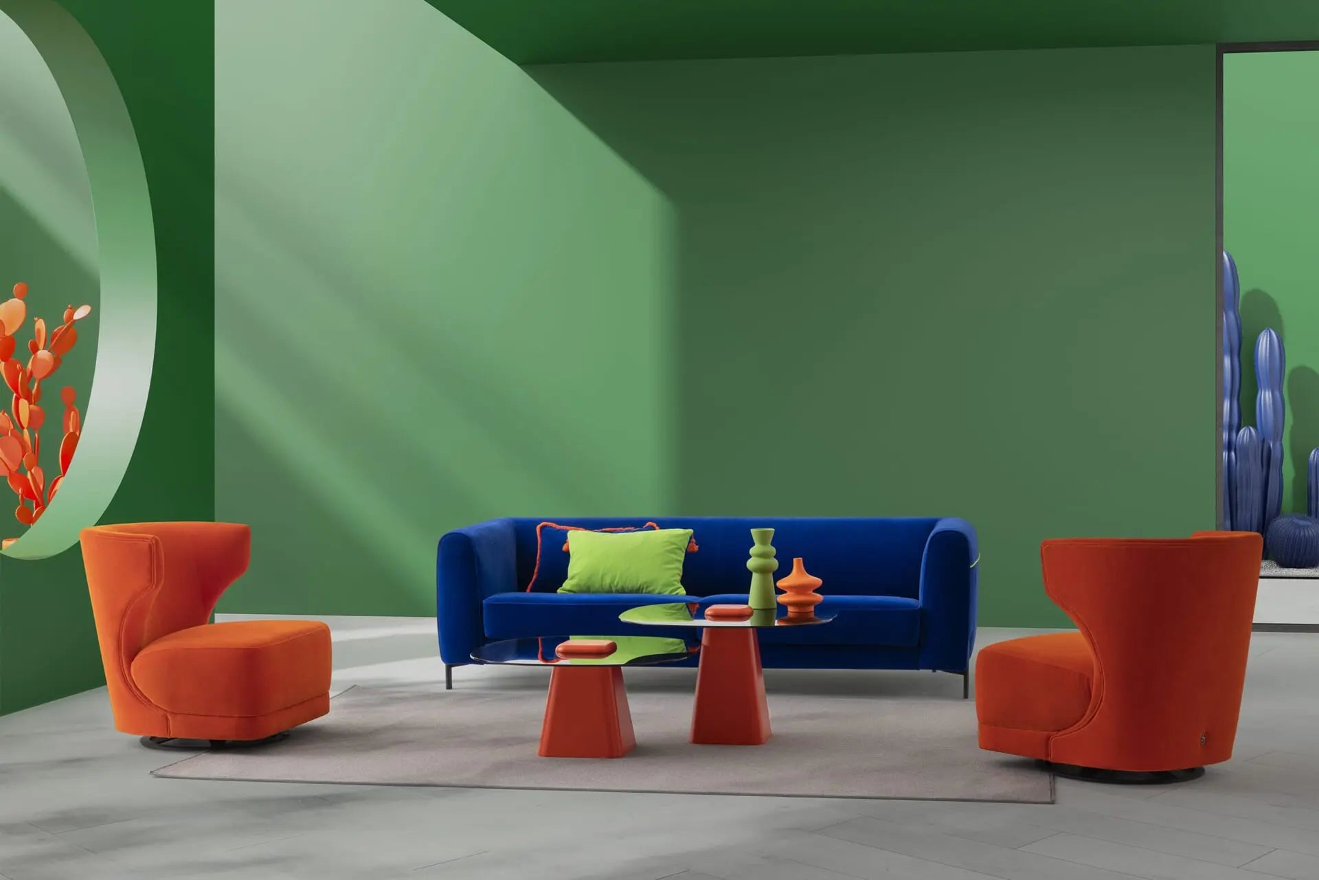 Кресло «Yakup Iyot» от серия Colorium,  с въртяща се основа