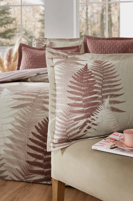 Двоен спален комплект «Love Ladder» с покривало, 7 части, памук