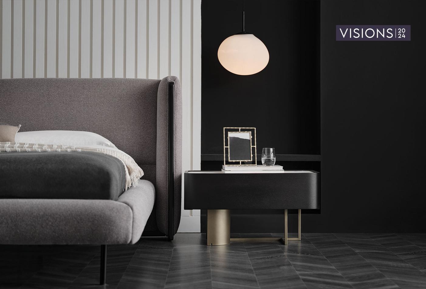 Нощно шкафче «Suva Right» + чекмедже, с керамичен плот, размер 75х40х47см