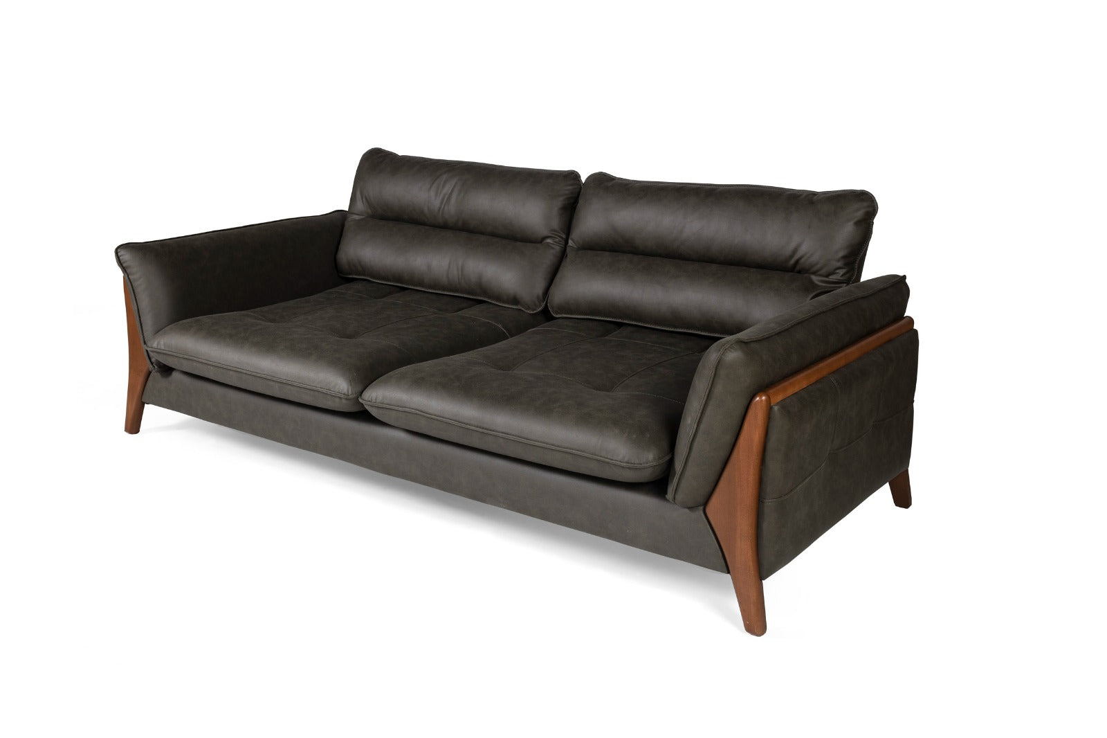 Триместен разтегателен диван «Soft» + 2 декоративни възглавници, ширина 235см