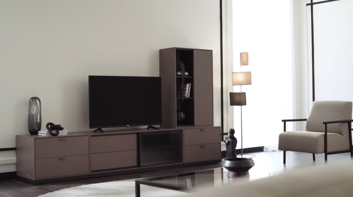 ТВ шкаф «Berta» с чекмеджета, с размер 70х52х50см