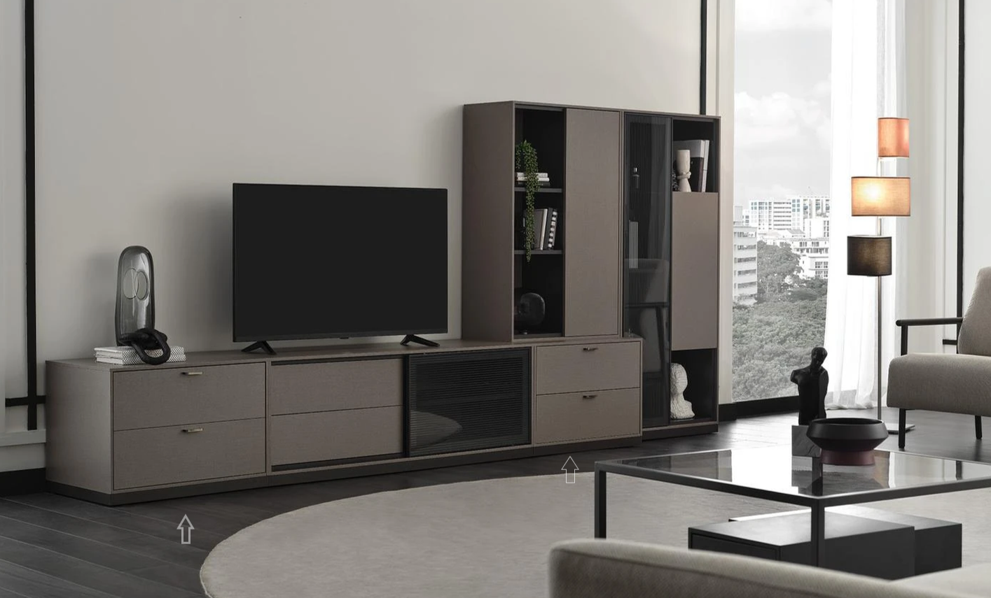 ТВ шкаф «Berta» с чекмеджета, с размер 70х52х50см