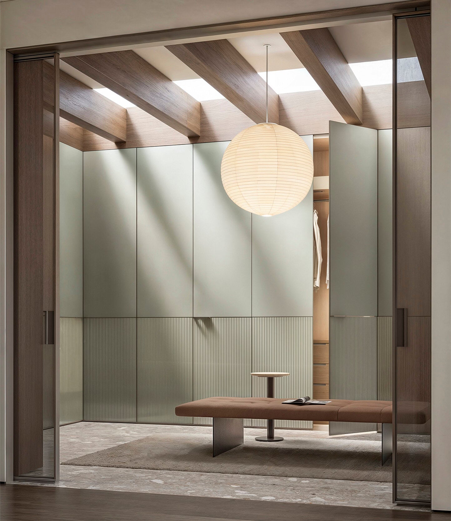 Врати за модулен гардероб «Beta» - 5 модела, стъклена, ПДЧ