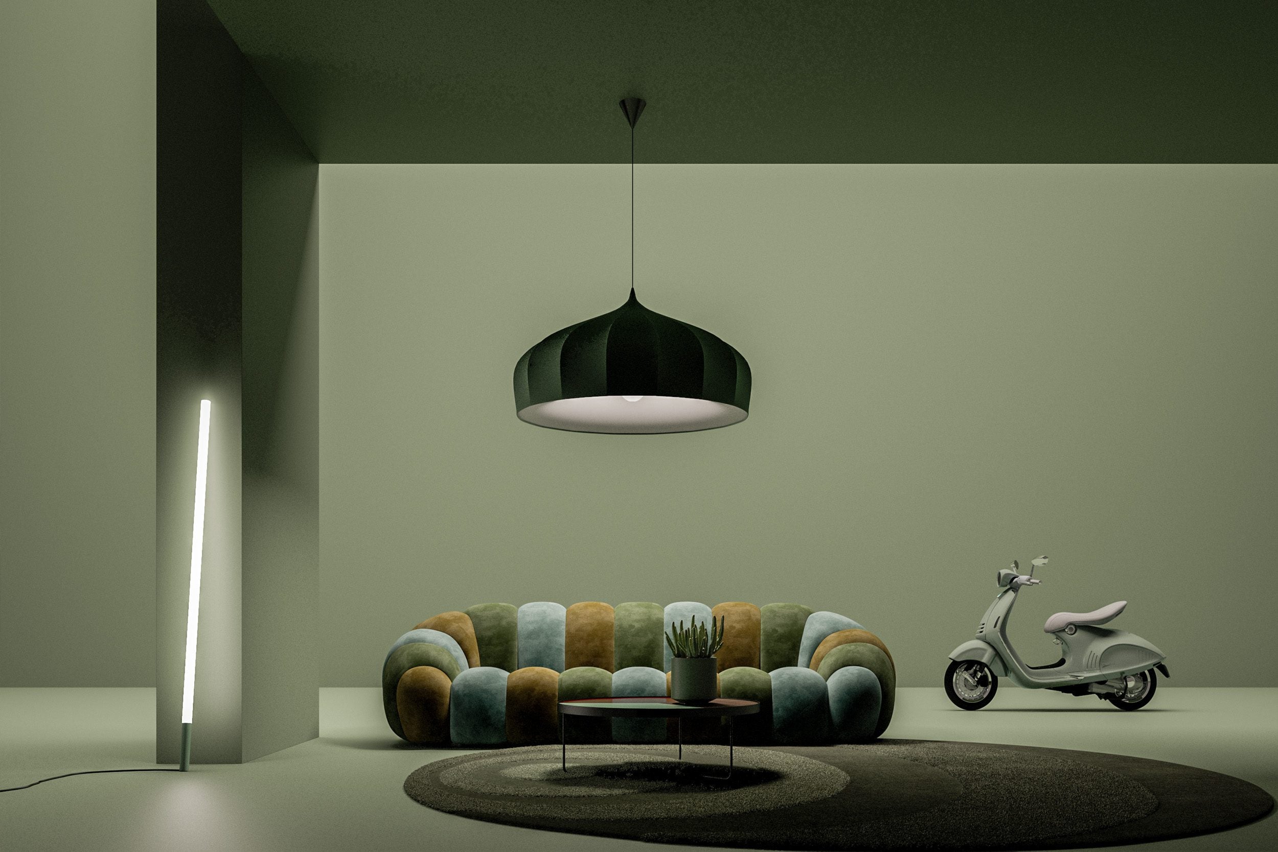 Диван «Bibendum» + две декоративни възглавници