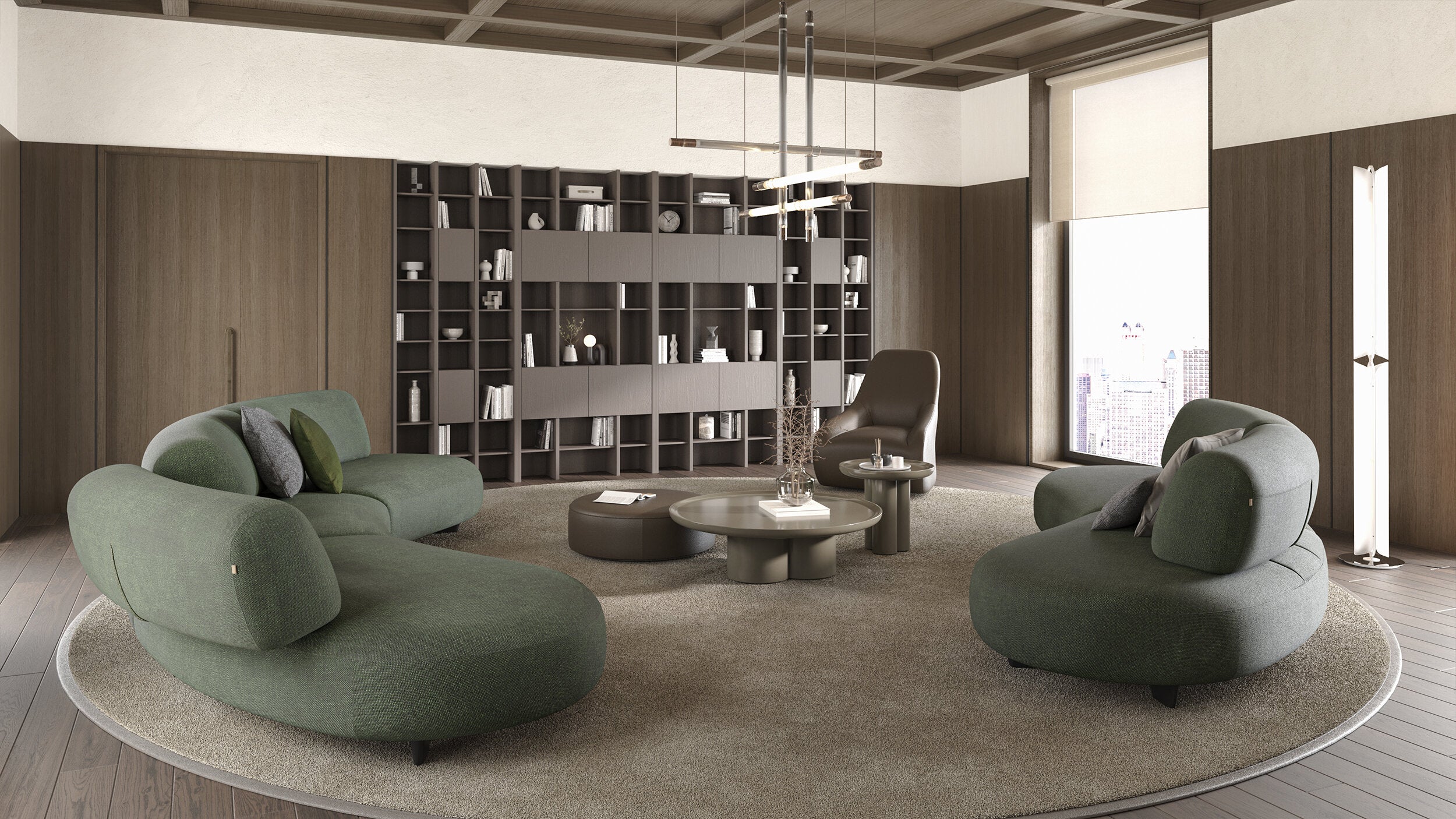 6 модула за модулен разтегателен диван «Bon Bon»