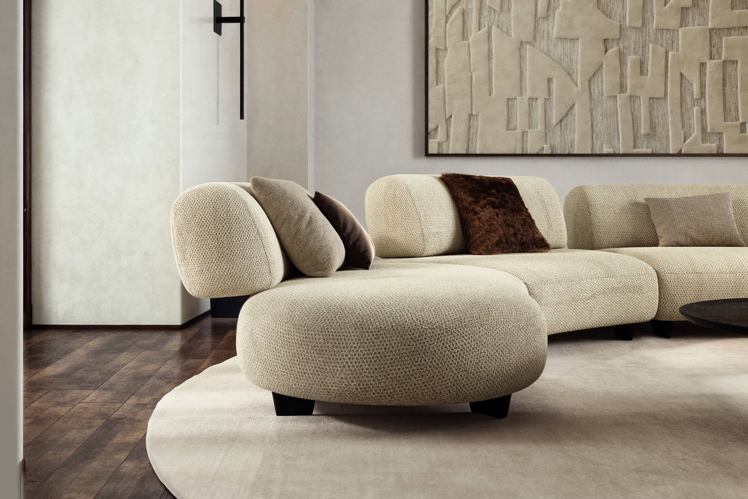 6 модула за модулен разтегателен диван «Bon Bon»