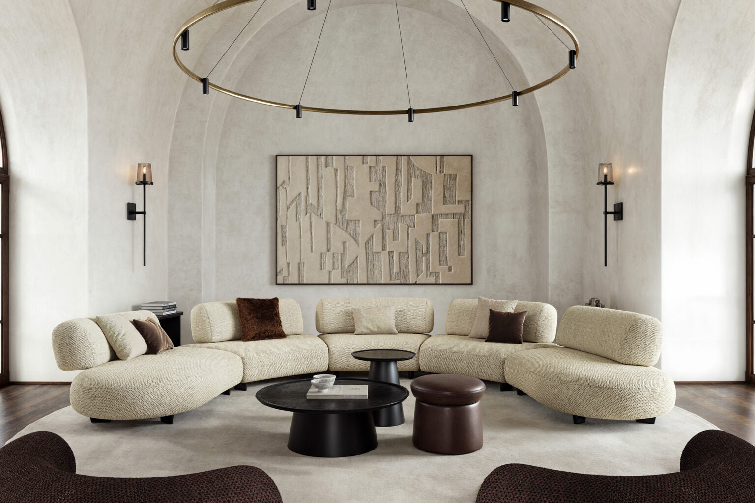 6 модула за модулен разтегателен диван «Bon Bon»