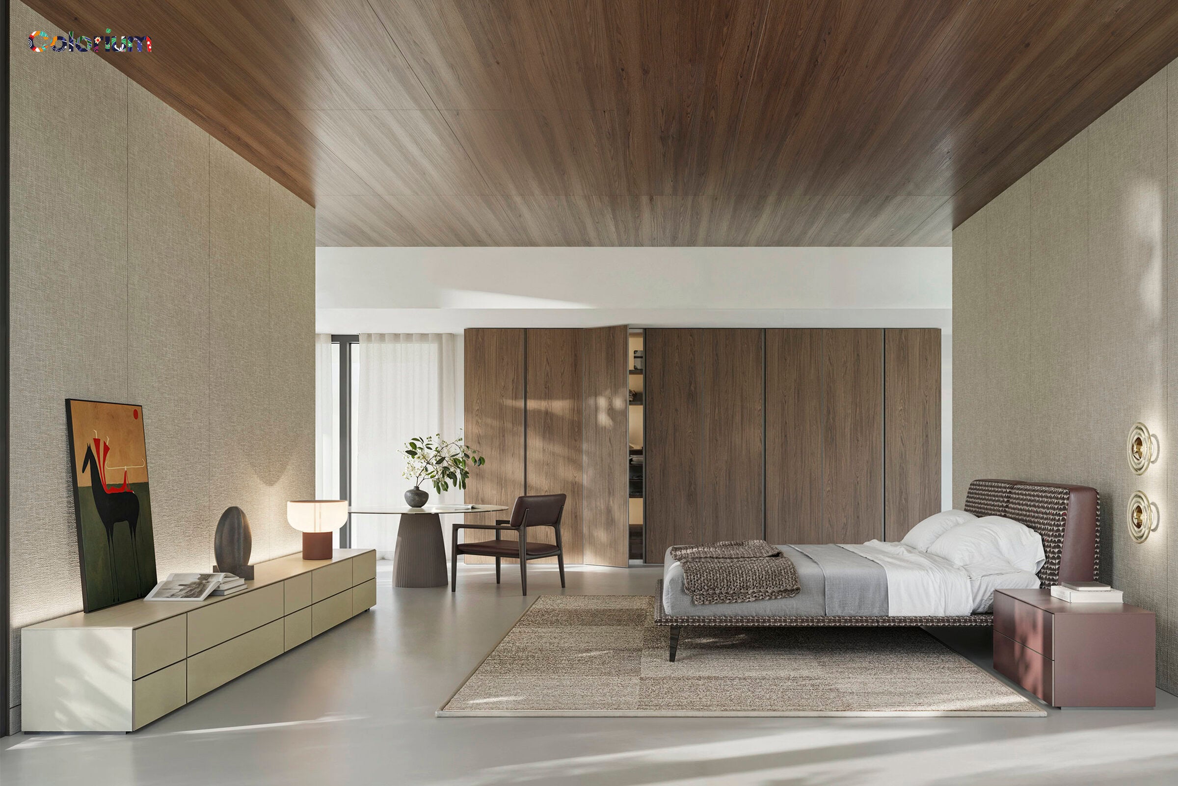 Врати за модулен гардероб «Beta» - 5 модела, стъклена, ПДЧ