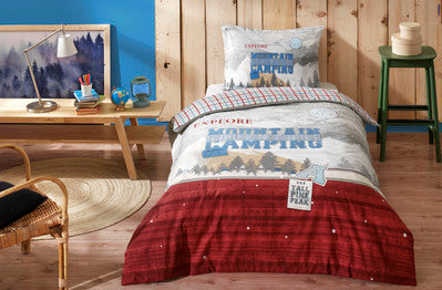 Детски спален комплект Özdilek Grey Camping