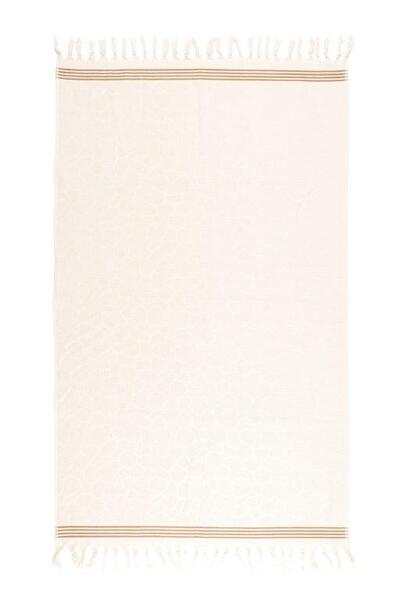 Хавлия «Stone Line Bej» - памук, размер 90x150см